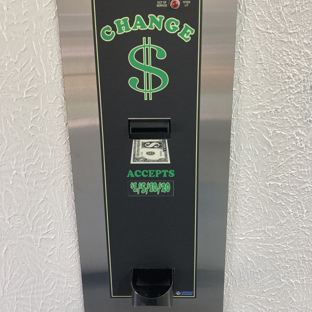 change machine
